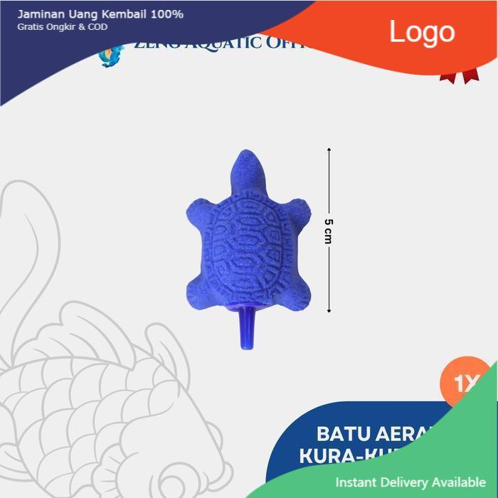 Batu Aerator Airstone Motif Kura Kura Batu Gelembung Kura Kura Aquascape Aquarium Kolam