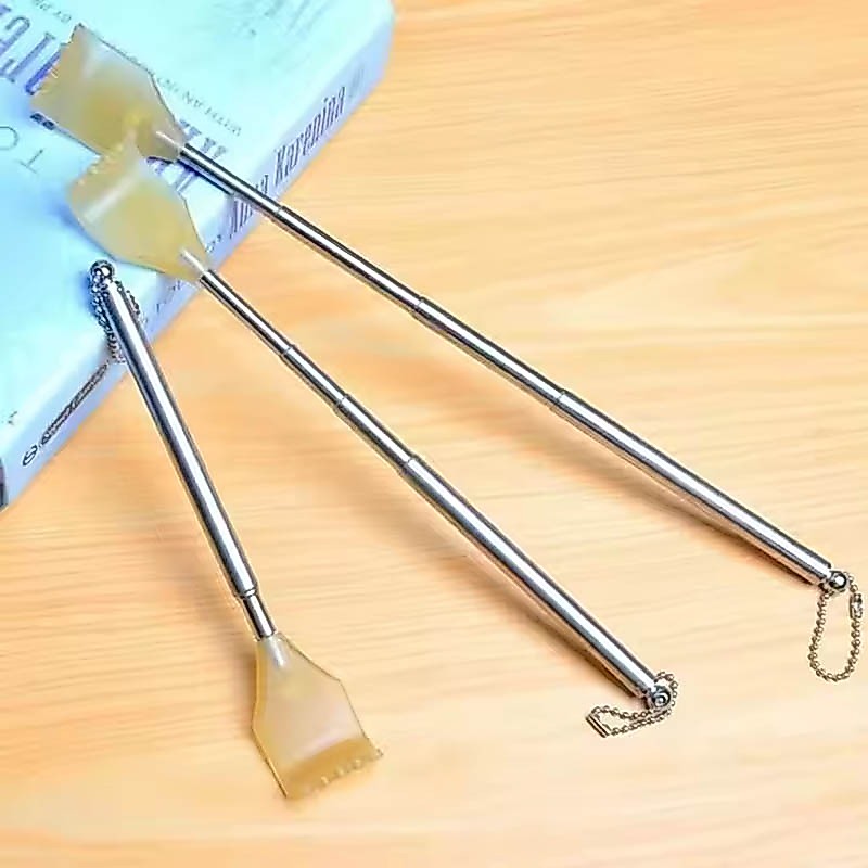 Garukan Punggung Stainless Alat Garukan Punggung Stainless Steel Tongkat Penggaruk