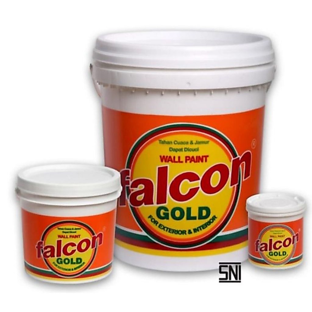 Cat Tembok Exterior dan Interior FALCON GOLD 4,5 Kg