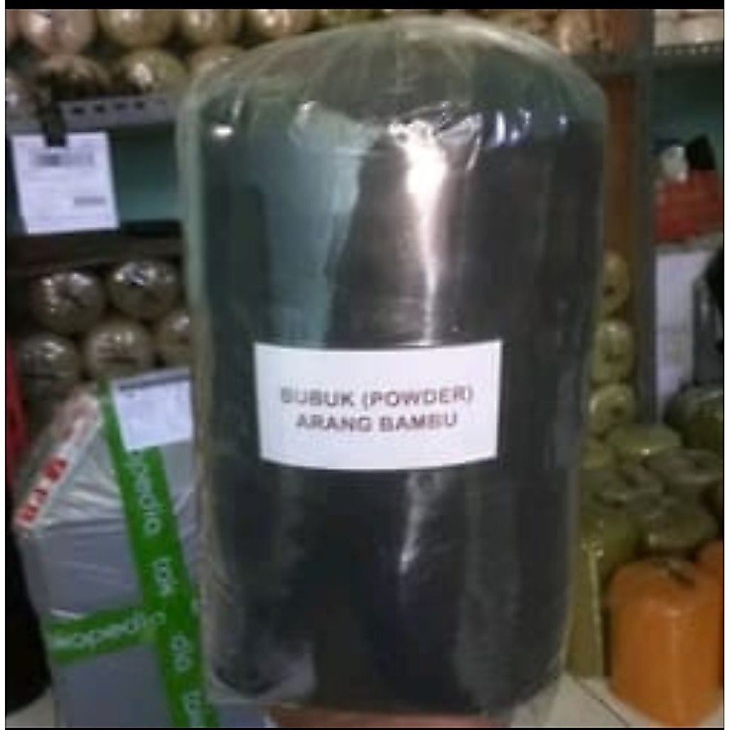 bubuk arang bambu aktif 1kg/bubuk arang bambu/pewarna alami/detoks alami