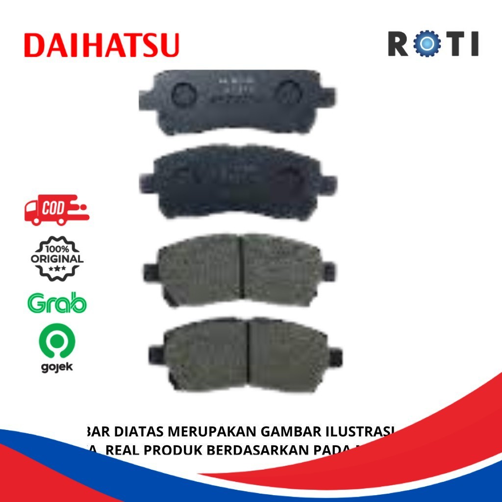 KAMPAS REM DEPAN XENIA AVANZA DAIHATSU D04465-BZ170-001