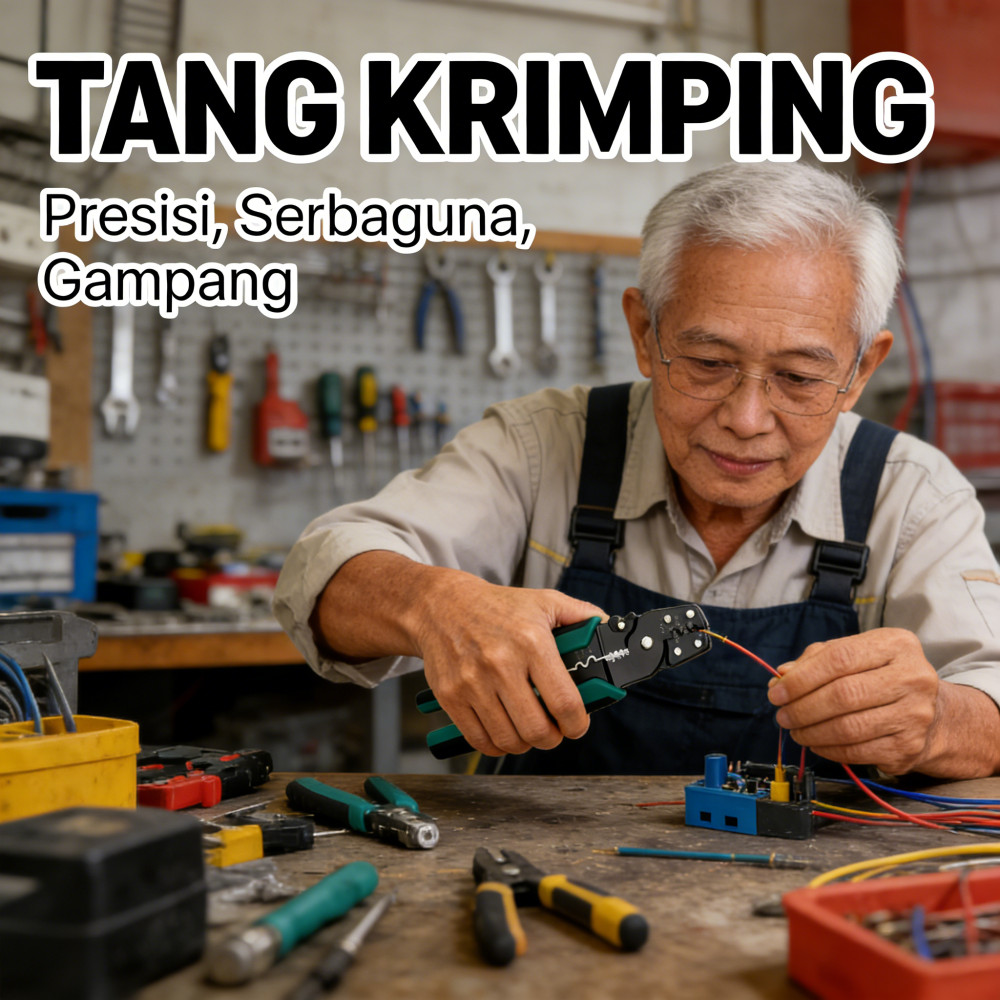 Kupas Krimping Tang Kabel Skun Potong Tang Kupas Multifungsi /Kabel Tang Press Krimping
