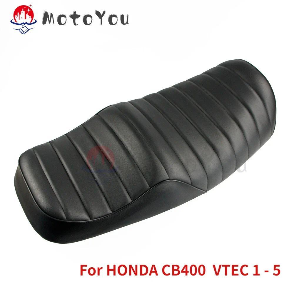 For Honda CB400 VTEC 1- 2 - 3 - 4 - 5 1999-2024 Motorcycle Complete Seat Cushion Pillion Pad CB 400 