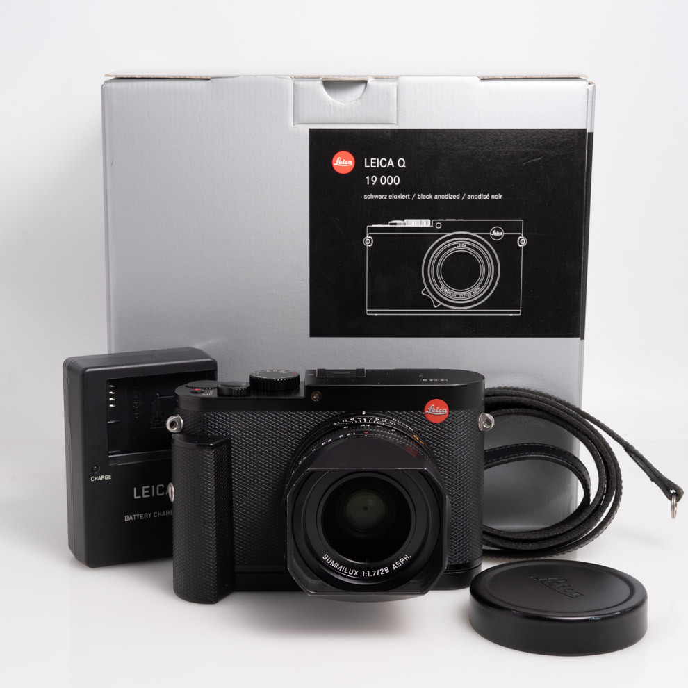 Leica Q Black Komplit Box - Excellent 302