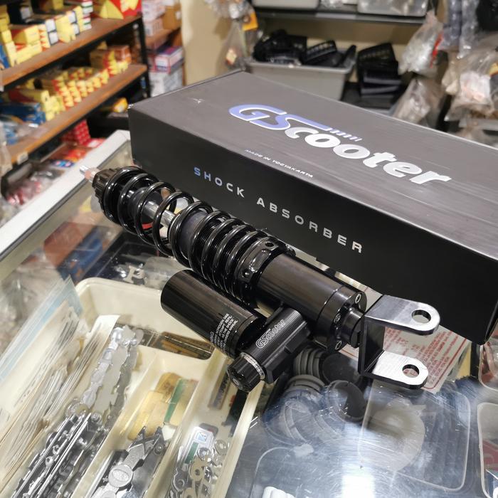 Shock Tabung Belakang Gscooter V.3 New Full Black All vespa Classic