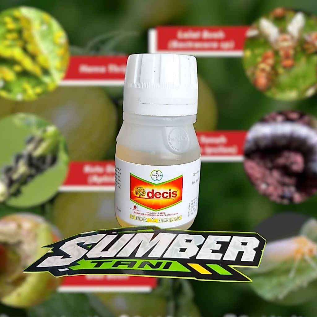 Insektisida DECIS 50 ML , Pembasmi Hama Belalang, Ulat, Kutu Putih