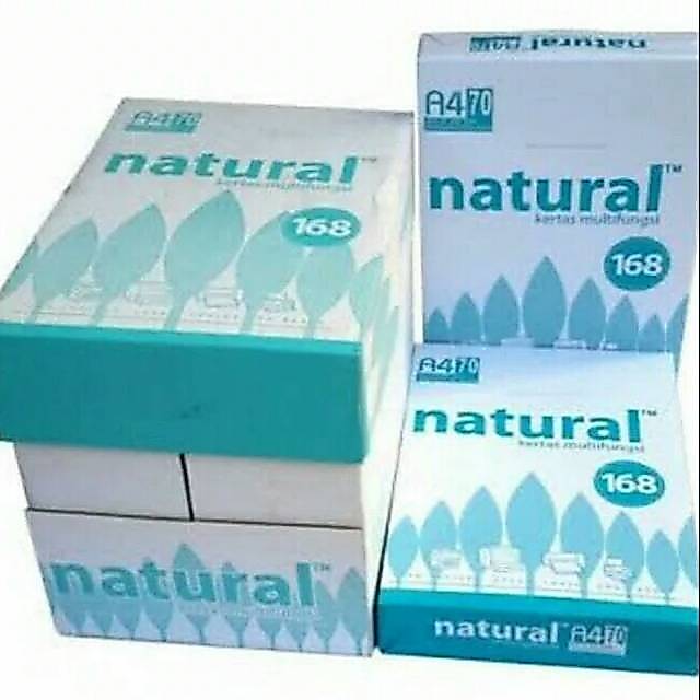Kertas a4 dan F4 70gr Natural