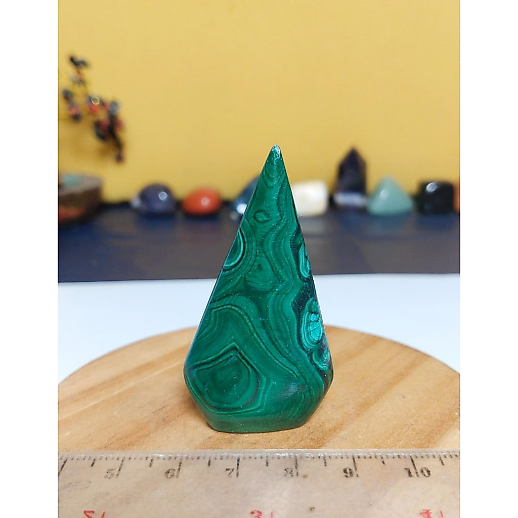 Natural Malachite Ornament (10)