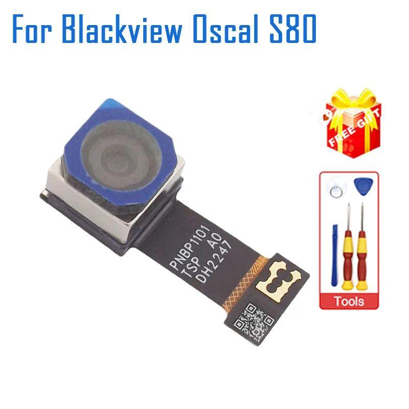 Kamera Belakang Asli Baru Blackview OSCAL S80 Kamera Utama Belakang Ponsel Untuk Ponsel Pintar Black