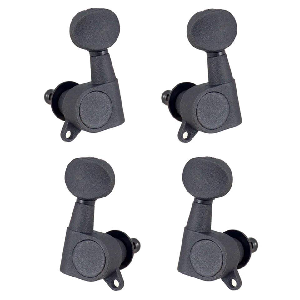4pcs 4 String Guitar Tuning Pegs Universal Tuning Pegs Button Zinc Alloy Replacement Ukulele Parts A