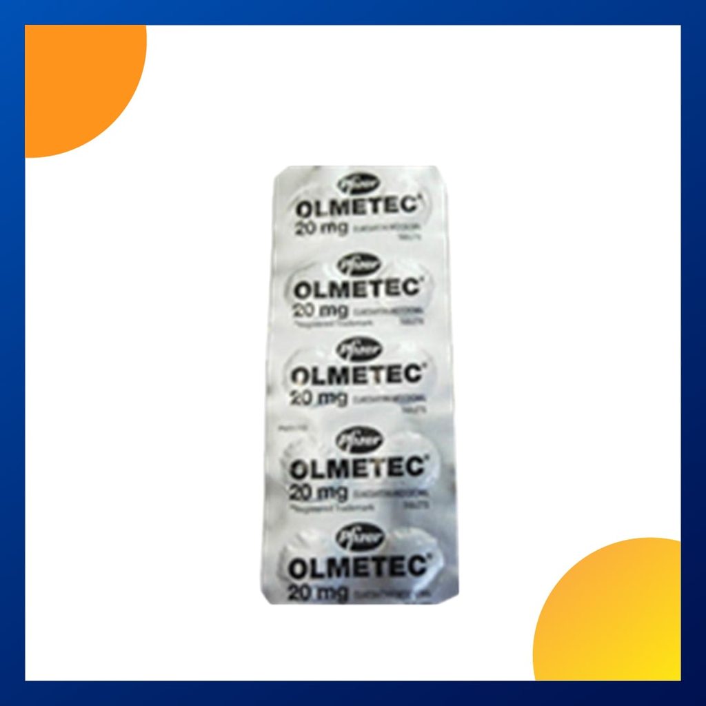 OLMETEC 20 MG 1 BLISTER @ 10 TABLET SALUT SELAPUT