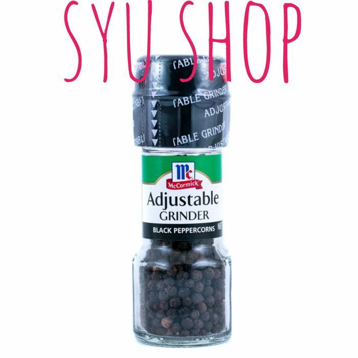 mccormick black pepper adjustable grinder 35 gr blackpepper mc cormick