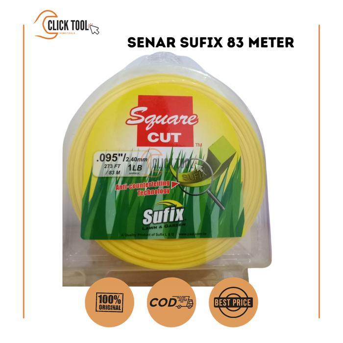 SUFIX 83 METER Grass Trimmer Sufix 1LB Senar Potong Rumput Bensin 83M Sufix