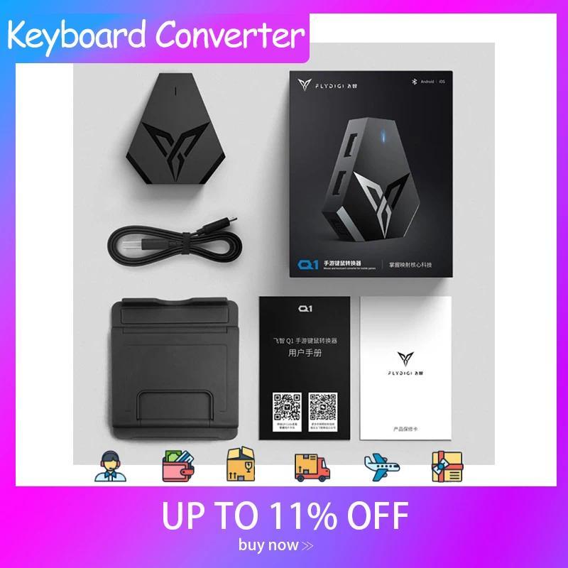 New Flydigi Q1 Mouse and Keyboard Converter Adapter Bluetooth-Compatible Connection for Mobile Game 