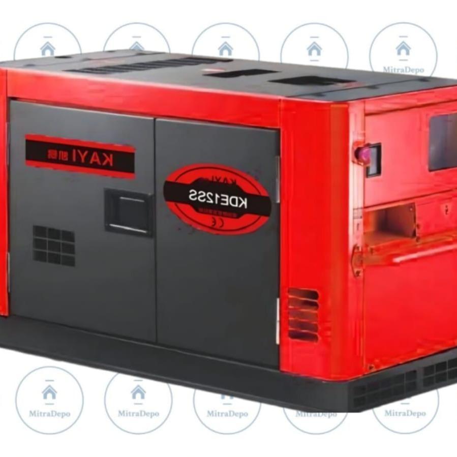 Mesin Genset Listrik 10 kva Gasoline Generator awet silent