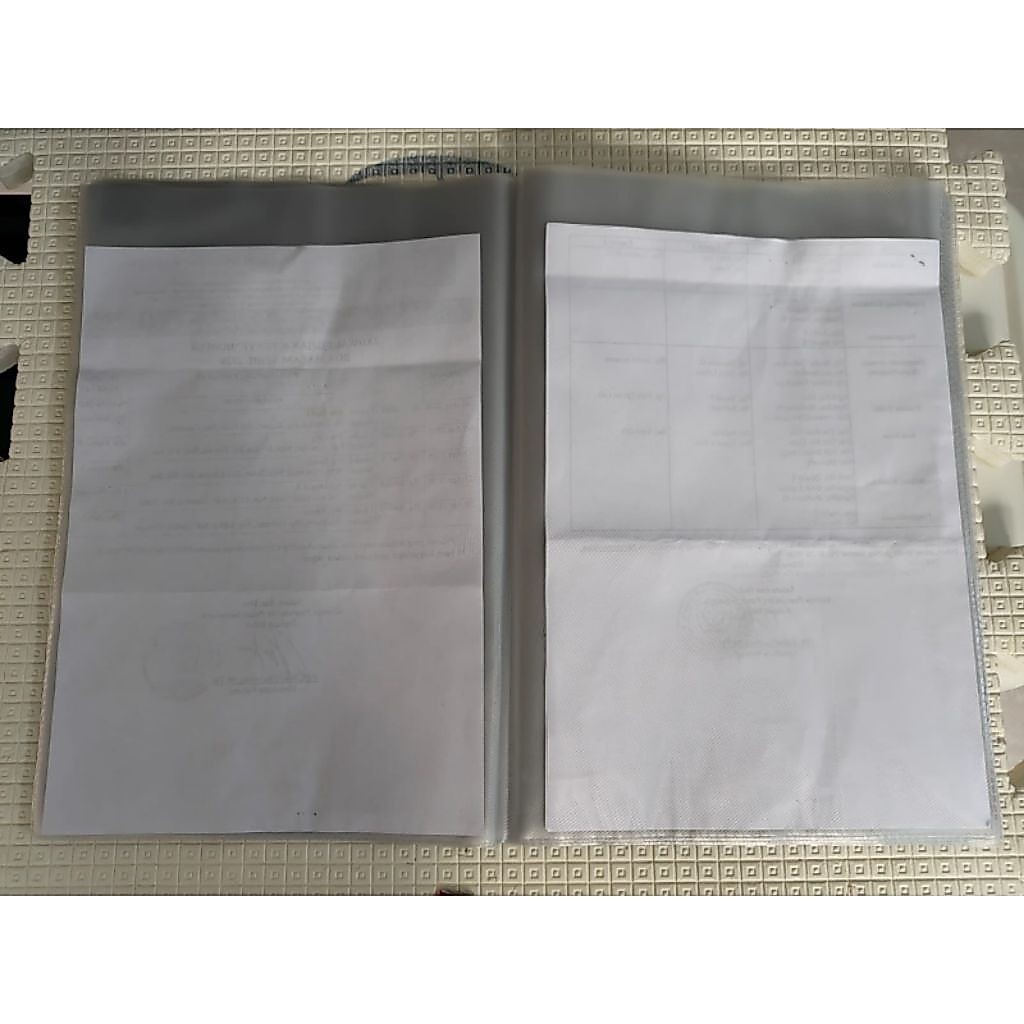 ISIAN JADI / PLASTIK ISIAN MAP RAPOT,  MAP DOKUMEN & IJAZAH