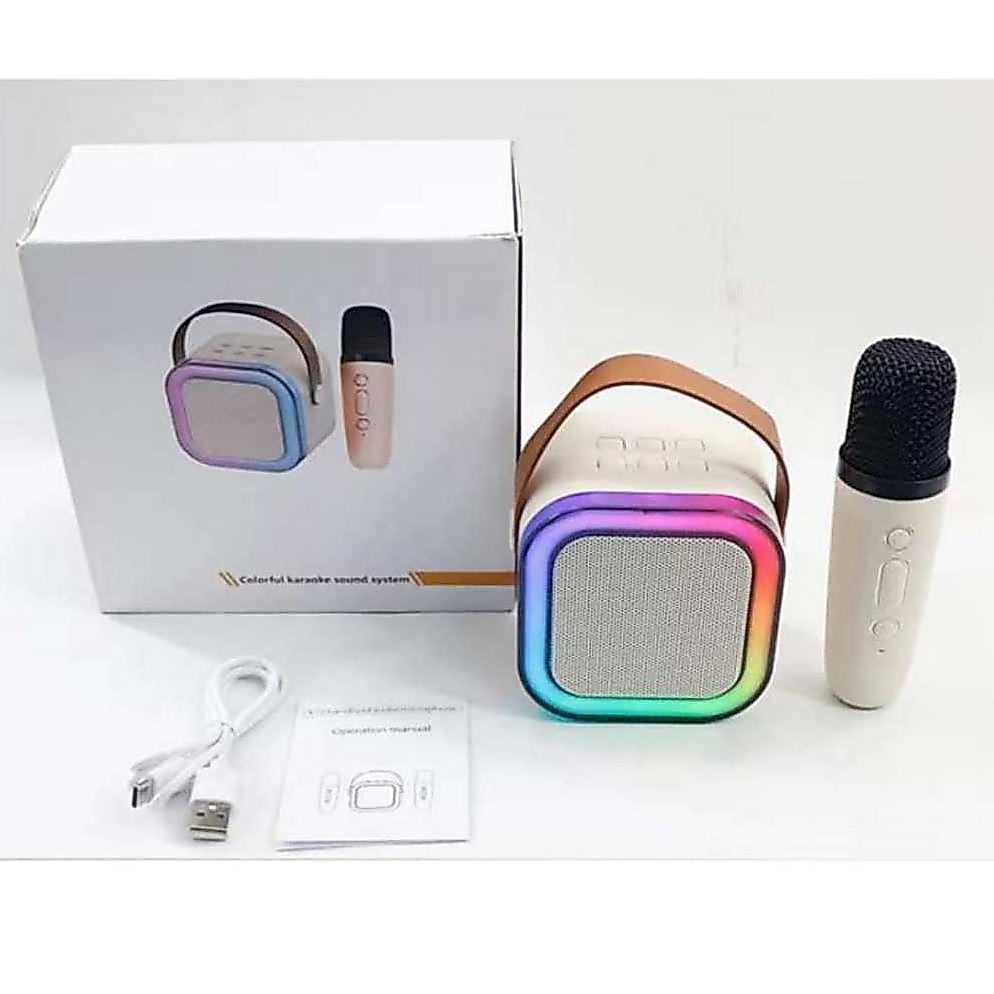 NEW SPEAKER KARAOKE MINI / SPEAKER BLUETOOTH + MIC SPEAKER MINI  - 1 MIC