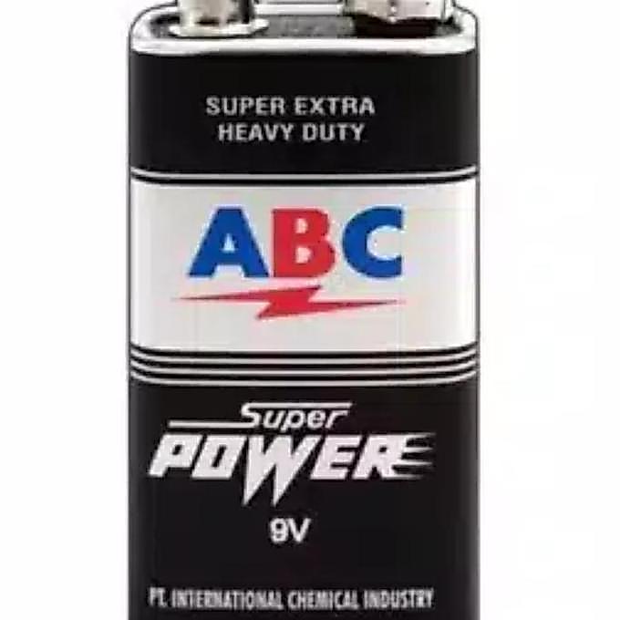 BATERAI ABC 9 V BATTERY 9 VOLT SUPER POWER PREMIUM