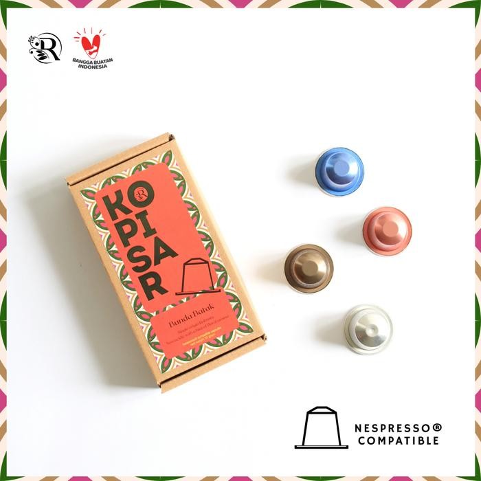 

SALE Paket Hemat - Nespresso Compatible Coffee Capsules - Robusta Tidak Masam by Kopi Coffee SAR - Kopi Kapsul - Dampit PeaberryTERLARIS