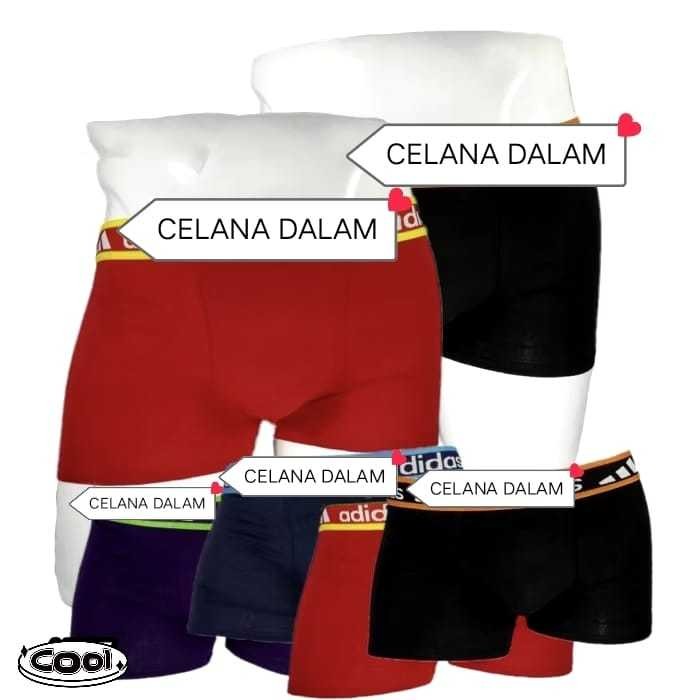 CD Boxer Cowok Celana Dalam Boxer Pria Katun Premium