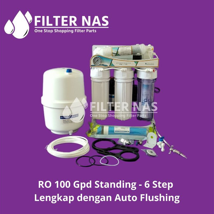RO Undersink 100 gpd Standing Mesin RO Air Minum