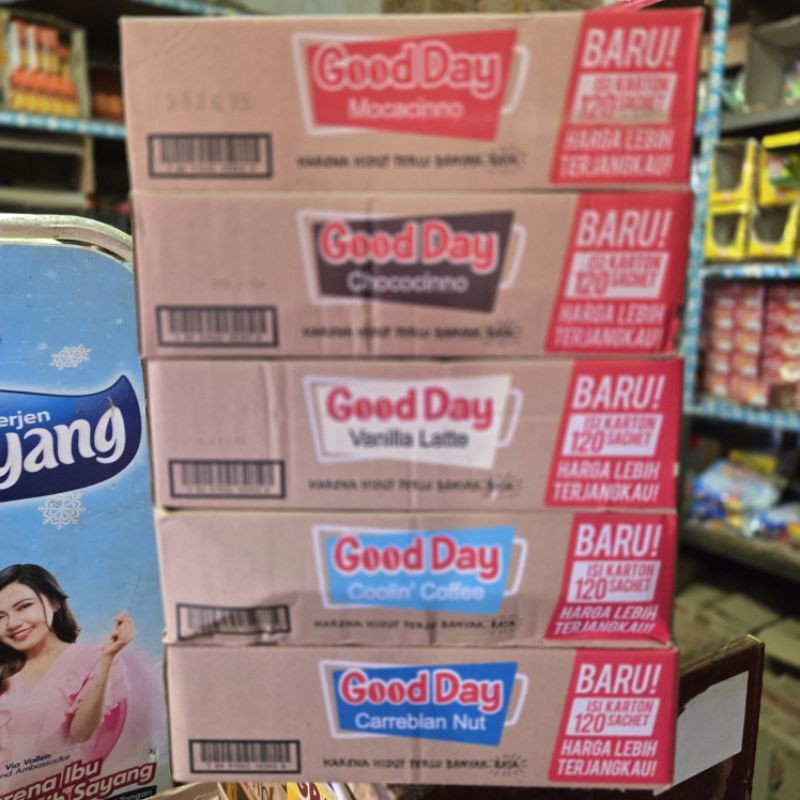 

Good day all varian perdus isi 12renceng x 10sachet