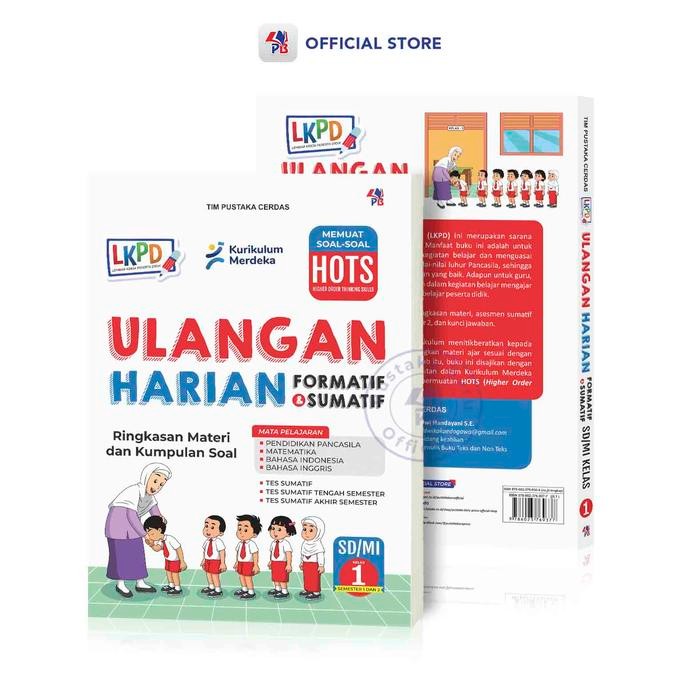 

Buku Ulangan SD Mi / LKPD Ulangan Harian Formatif & Sumatif Kurikulum Merdeka Kelas 1 2 3 4 5 6 - Pustaka Baru Press / Pustaka Baru Press - PB - KELAS 1