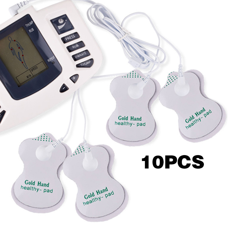 10Pcs Alat Tempel Gelpad / Alat Pijat Electrode Koyo Tempel Gelpad Healthy Gel Pad