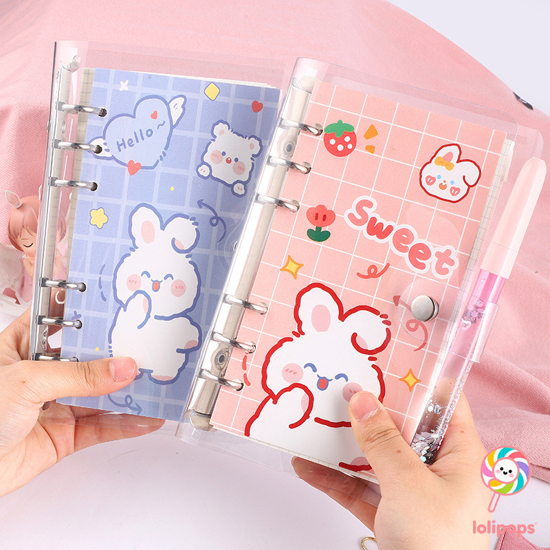 

Binder Lucu Buku Notebook Jurnal Kit Kartun Buku Catatan Isi Ulang Loose Leaf Murah
