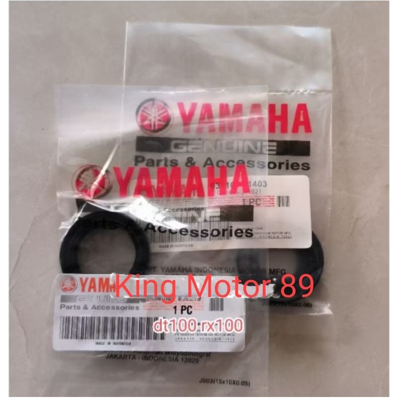 Seal sil kruk as kanan kiri yamaha dt 100 RX 100 dt100 rx100 ygp