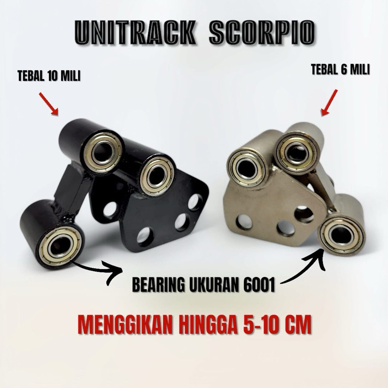 Unitrack Monosok Peninggi Scorpio Z
