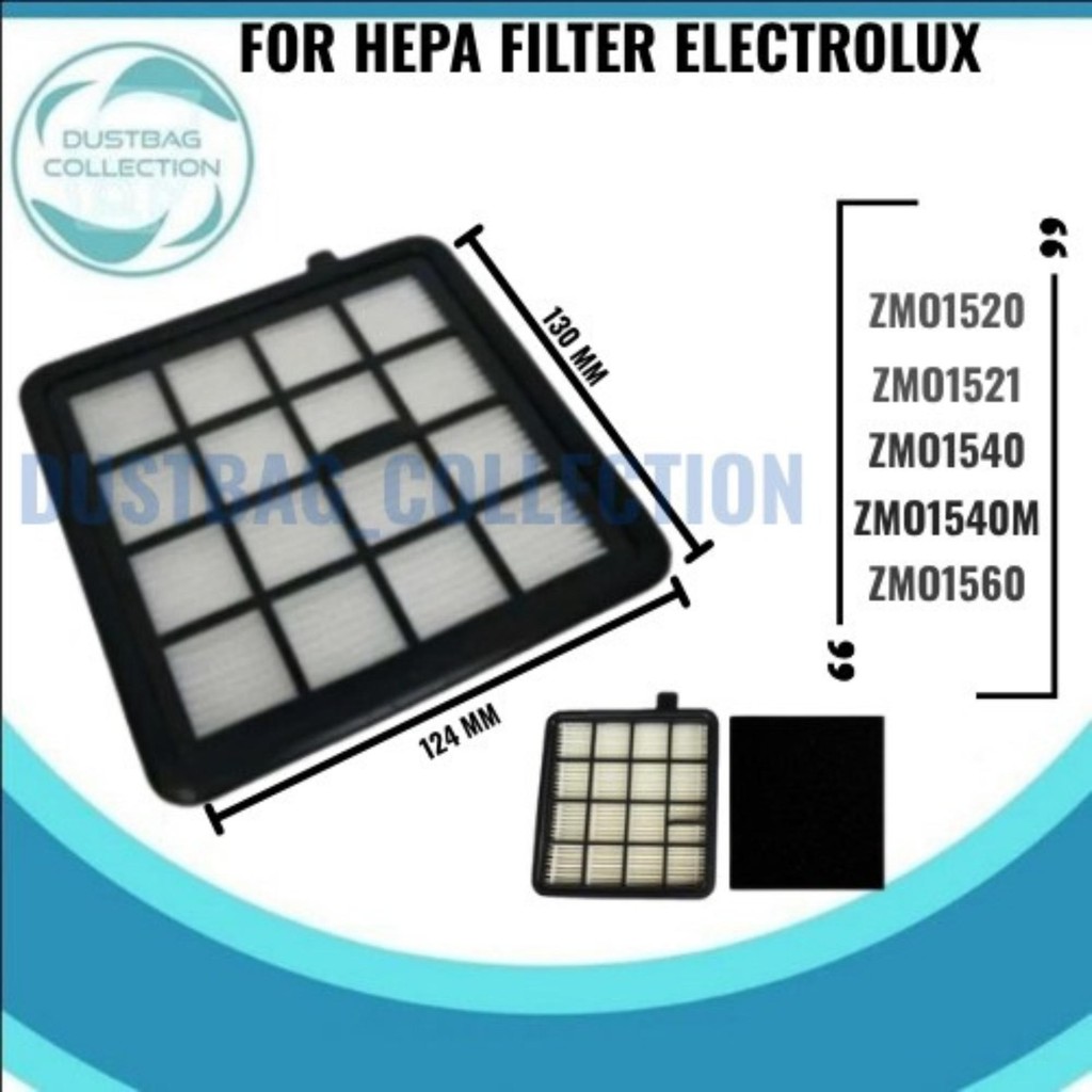 Electrolux Filter vacuum cleaner ZMO series for model ZMO1520 ZMO1521 ZMO1560 electrolux vacuum filt