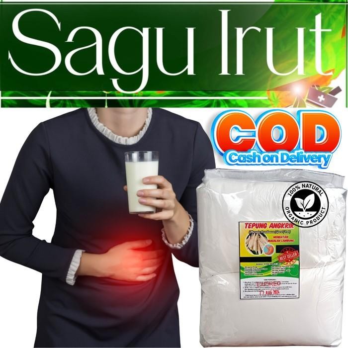 

PATI IRUT/TEPUNG GARUT ANGKRIT UNTUK ASAM LAMBUNG ASLI Organik Bubuk Bubuk SAGU IRUT