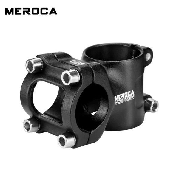Meroca Stem 25.4mm Panjang 35mm Handlebar Stem Pushbike Balance Bike - Hitam