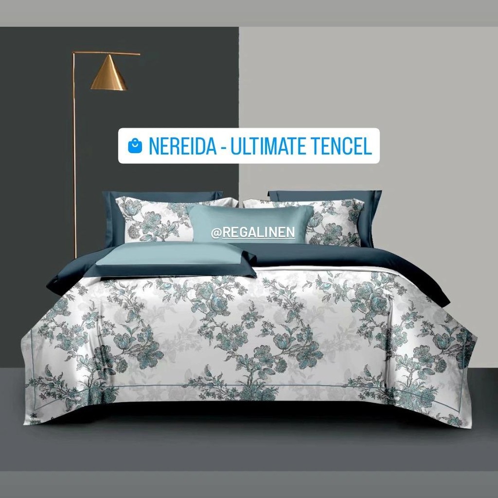 REGALINEN Sprei Ultimate Tencel 100s Cellulose Fiber Luxury Bedding Queen Extra King Single - Nereid