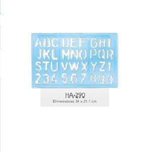 

BPP Penggaris Huruf Angka Butterfly 290