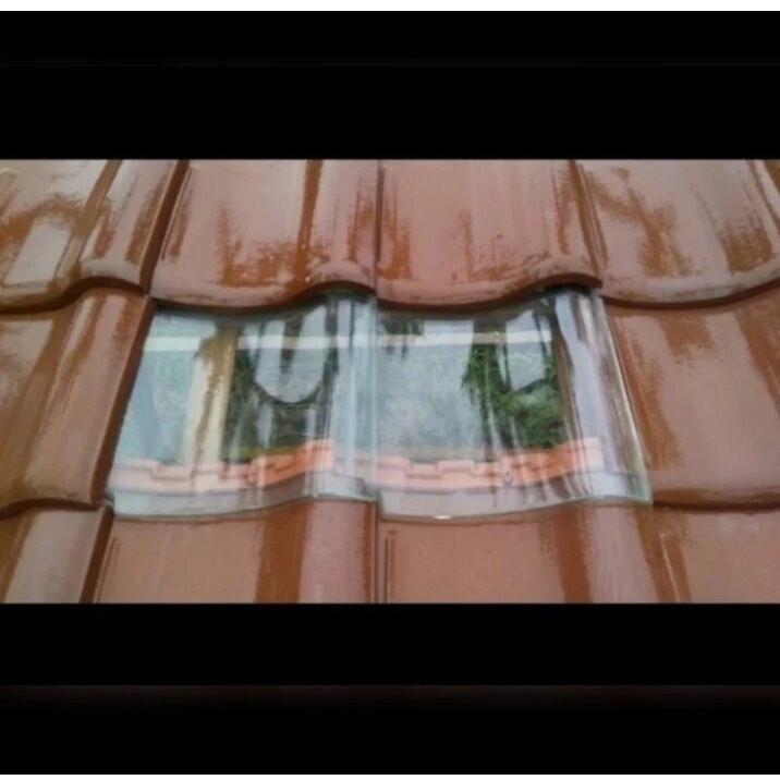 GENTENG KACA KARANGPILANG/ PRENTUL / KODOK - TERMURAH KARANG PILANG (50PCS)