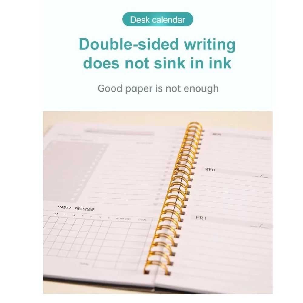 

TAMSTRE JADATE Buku Catatan Mingguan Weekly Planner Note 52 Sheets - Q046