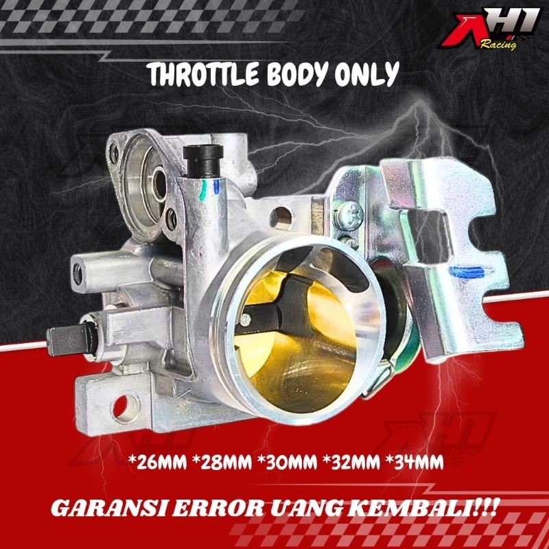 AH1 RACING TUAS GAS THROTTLE BODY ONLY PNP VARIO 125 150 BEAT SCOOPY PCX 150 LOCAL 2018 VERZA MEGAPR