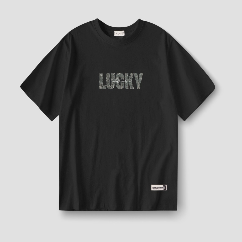 (COD) Lucky Light Candy - Lucky Forest (Black / T-shirt)
