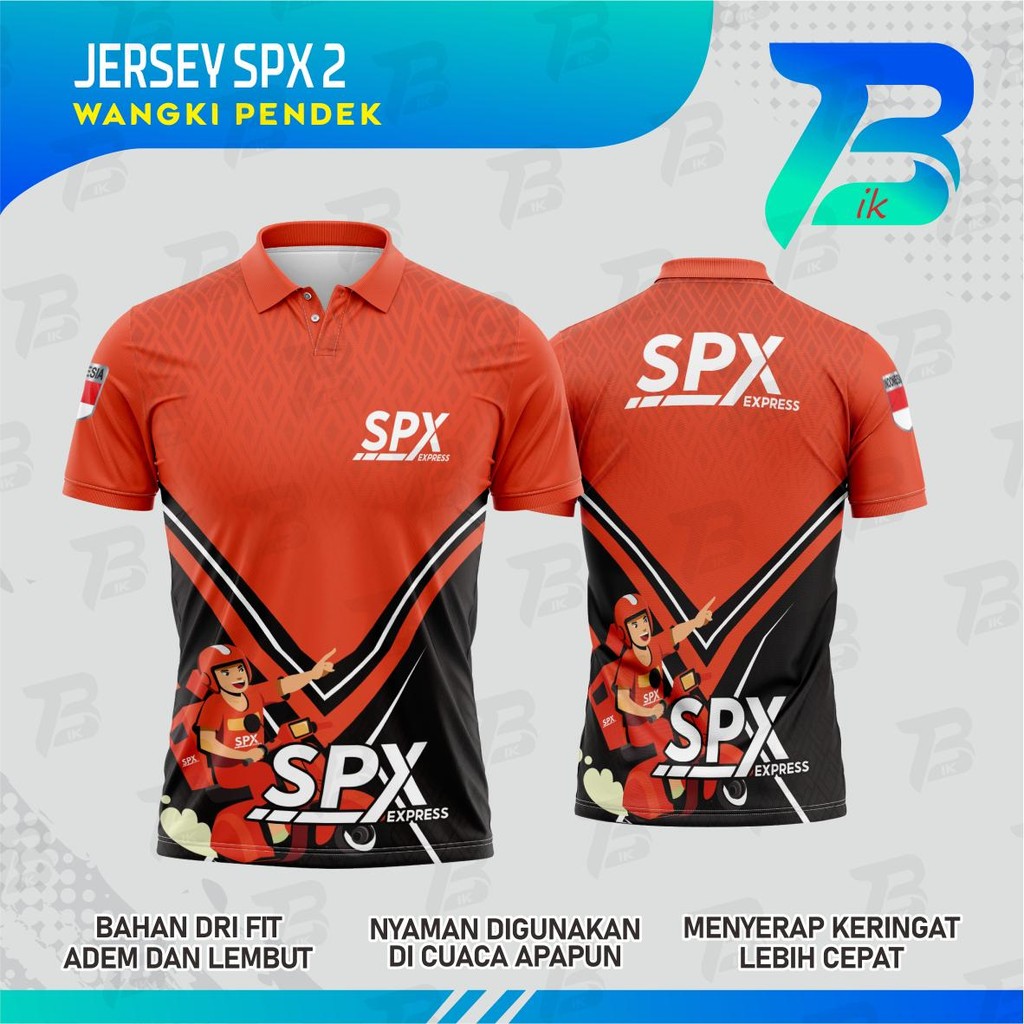 JERSEY WANGKI SPX 2 LENGAN PENDEK/KAOS KERAH SPX 2 FULLPRINT/WANGKI SPX 2 DRYFIT MILANO