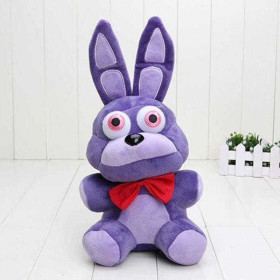 New Boneka Kartun FNAF Bonny Freddy Mangle Foxy Lengkap Size 25cm Dolls Plush - Boneka Bonny