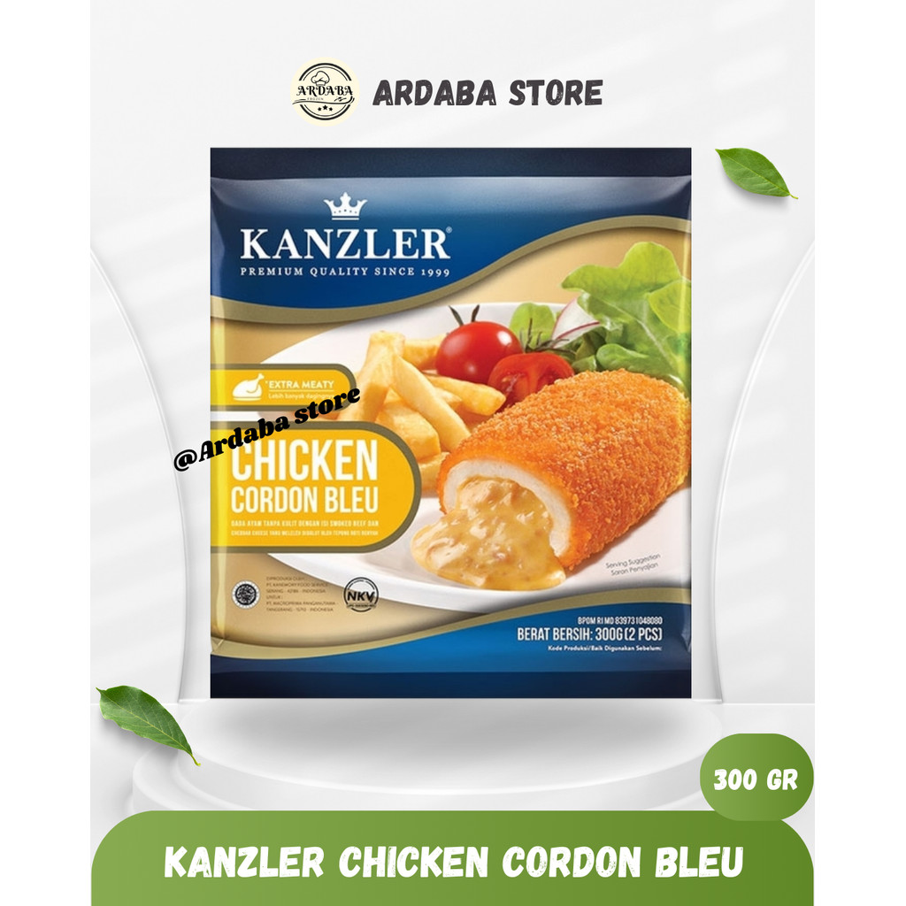 

Kanzler Chicken Cordon Bleu 300 gram - ARDABA STORE