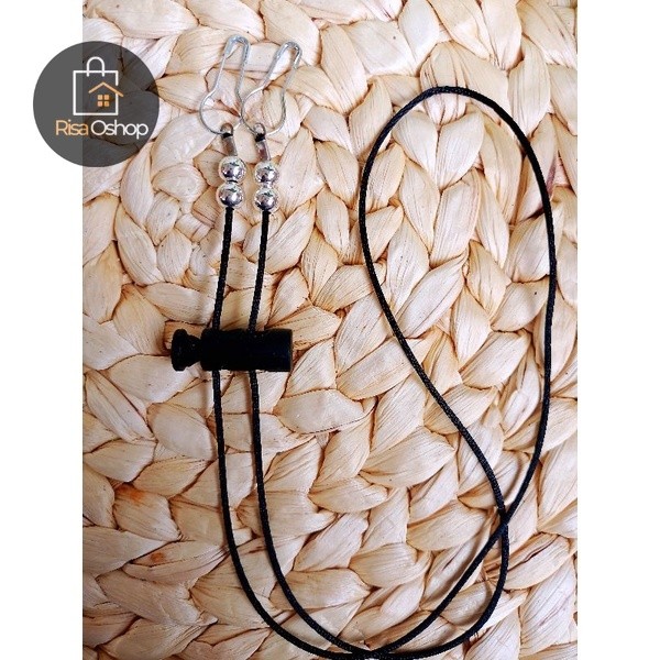 RISAOSHOP - strap masker/pengait masker/pengait hijab/kalung hijab/strap mask/konektor/strap hijab/s