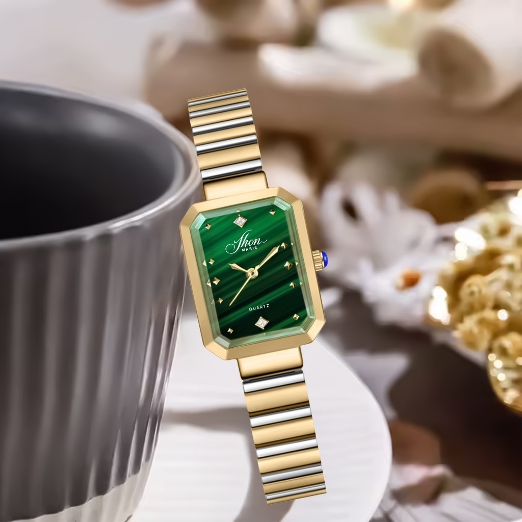 Jam Tangan Wanita Jhon Marie 7111 Rantai Stainless Steel Original IMPORT