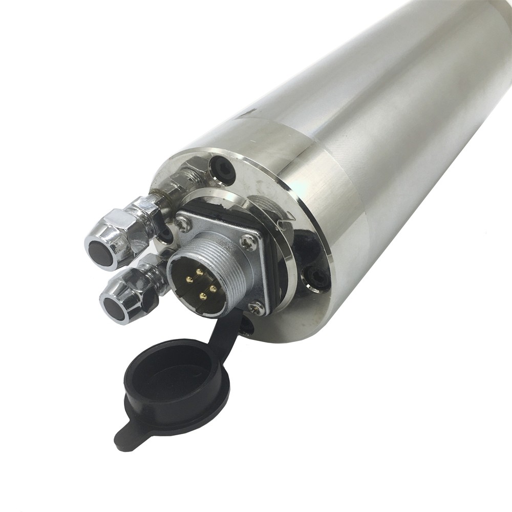 800W Water Cooled Spindle Z Axis Slide Stage Kit CNC Router Spindle Kit 220V 110V 24000Rpm For CNC R