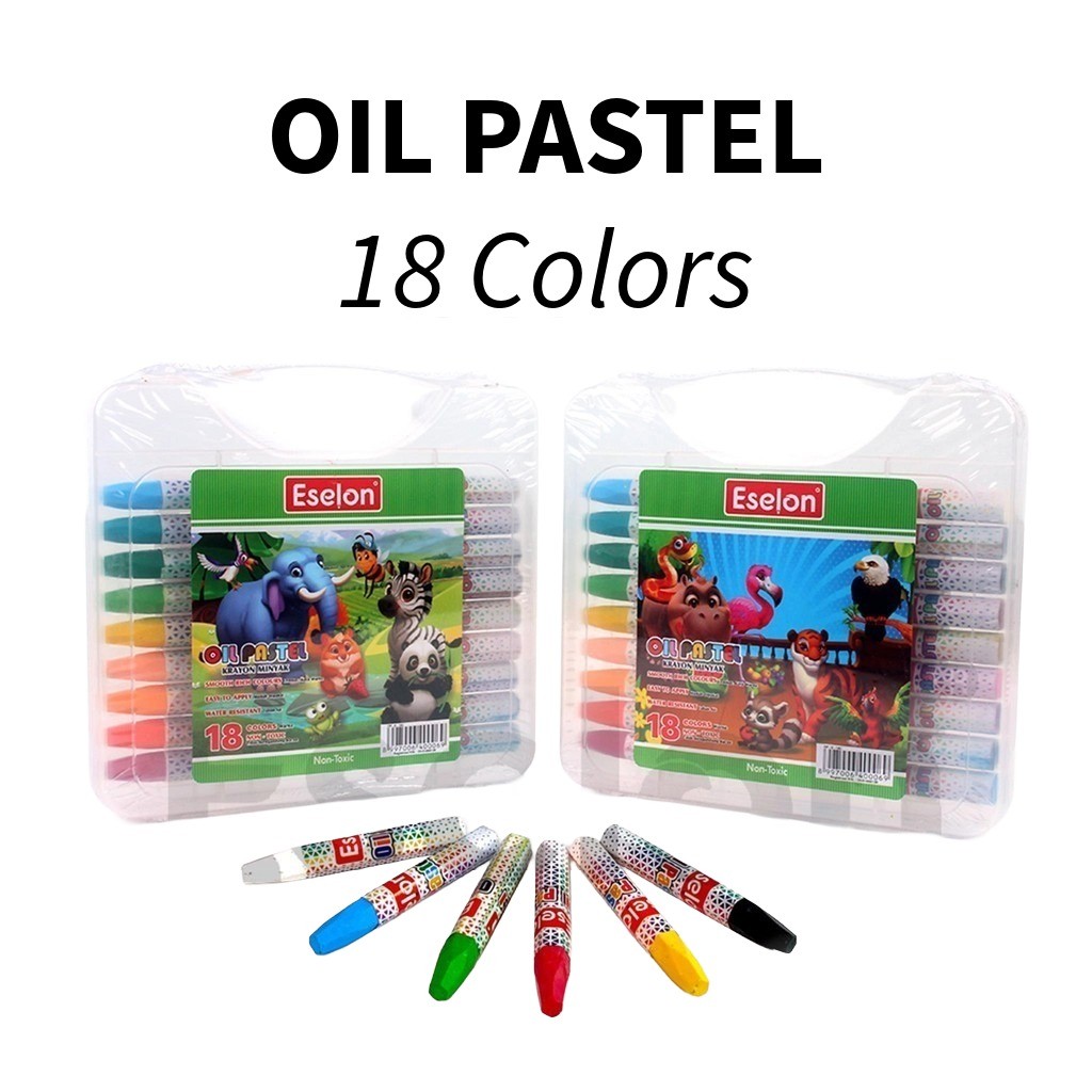 

♚Crayon / Oil Pastel / Crayon Eselon 18 colors♚