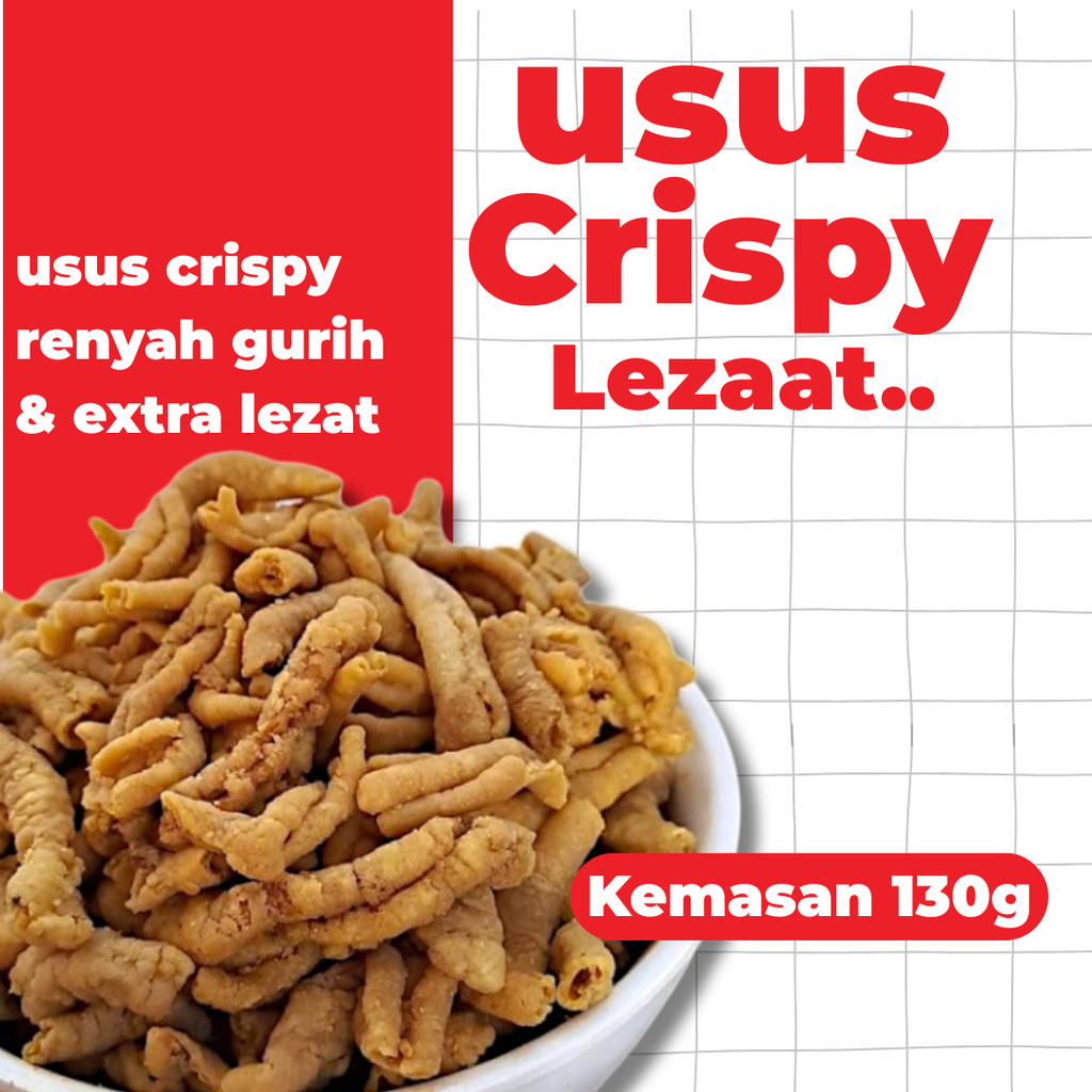 

keripik Usus Ayam Crispy - usus krispy renyah 130gr