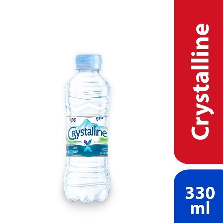 Crystalline 330ml Air Mineral Crystalin 1 Dus isi 24 Botol