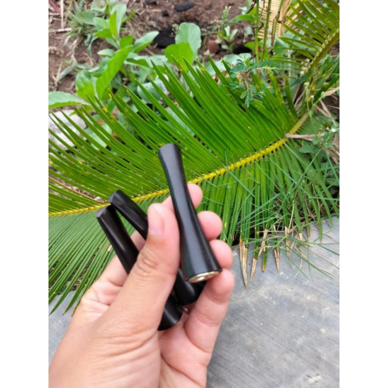 once Pipa cangklong kayu kelor hitam mini